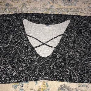 Women's Black & White tank